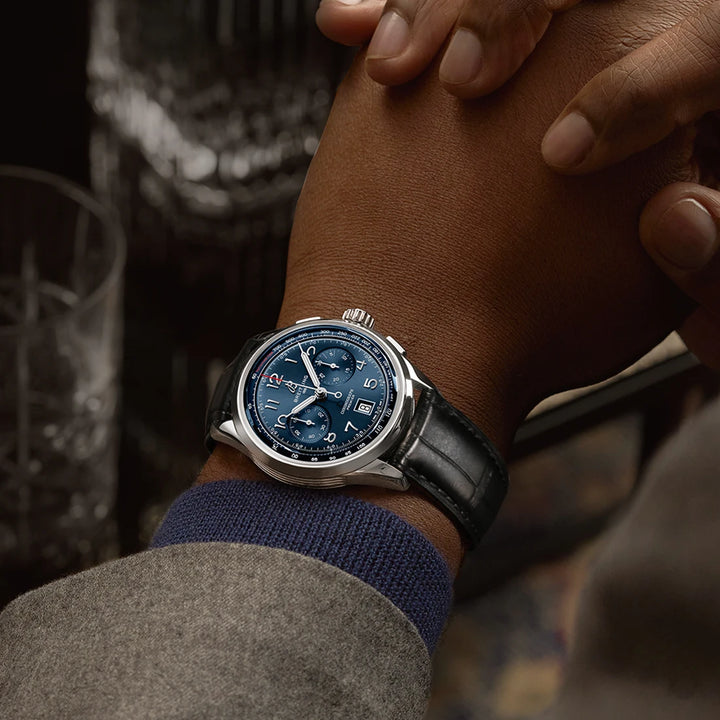 MAIKES Calf Leather Watch Strap Quick Release Bracelet For Longines Omega IWC Watchbands 20mm 21mm 22mm Watch Band