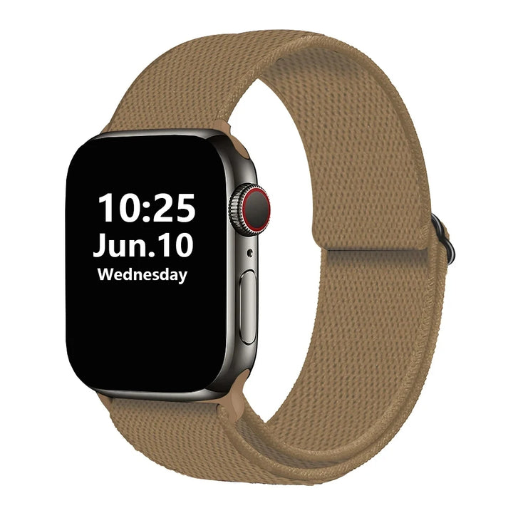Stretchy Double-Layer Loop Apple Watch Band 38–45mm for Series 1–8