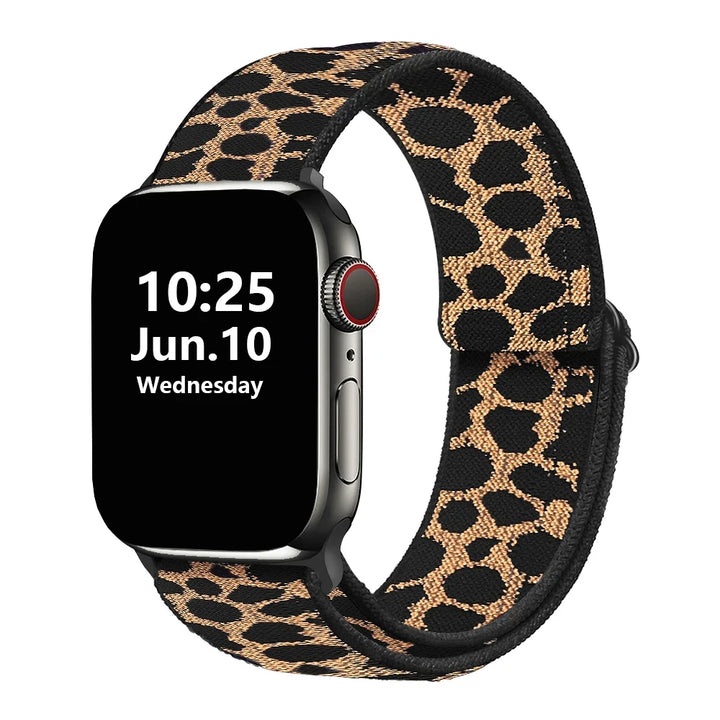 Stretchy Double-Layer Loop Apple Watch Band 38–45mm for Series 1–8