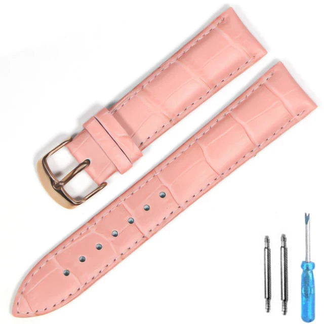 Watch Band Genuine Leather straps Watchbands 12mm 18mm 20mm 22mm watch accessories superior quality watch strap