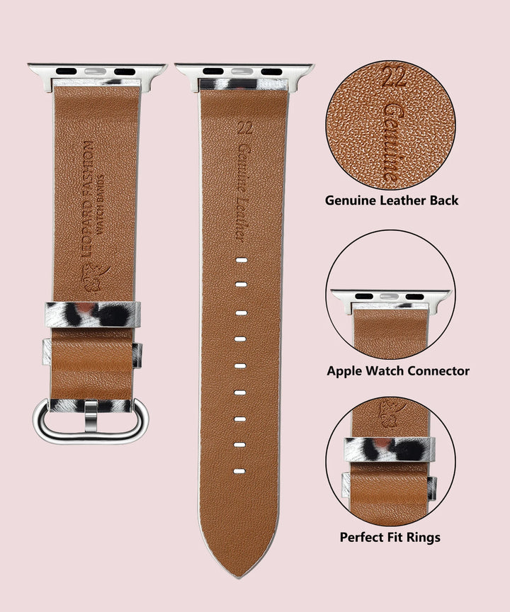 Leopard Print Apple Watch Band (38–49mm)
