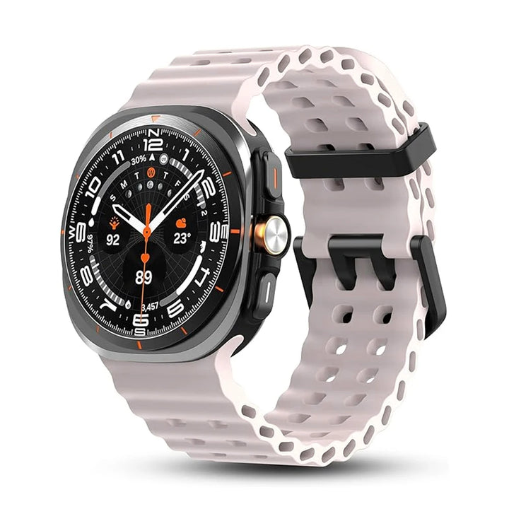 Marine Silicone Samsung Galaxy Watch Strap – 47mm Sport for Galaxy Watch 7 Ultra