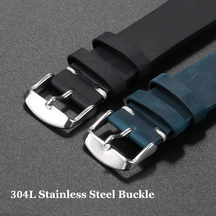 Calfskin Leather Bracelet for Omega for Seiko Watch Band Brown 18 20 21 22 24mm Wrist Strap for Casio for Rolex Watch Accessory