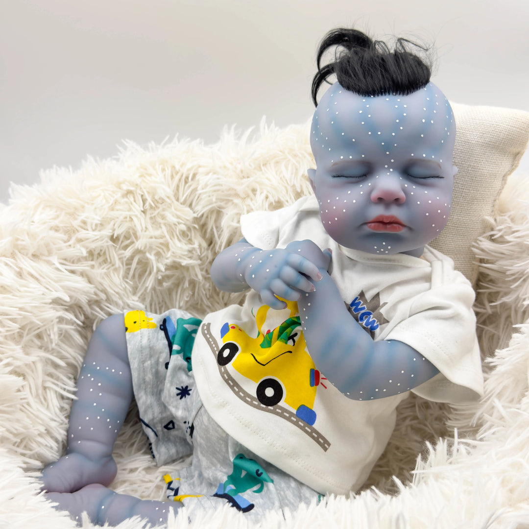19″ Avatar Loulou Silicone Reborn Baby Doll