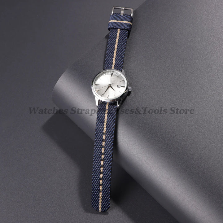 Quick Release Nylon Strap (20–22mm) – Military Style