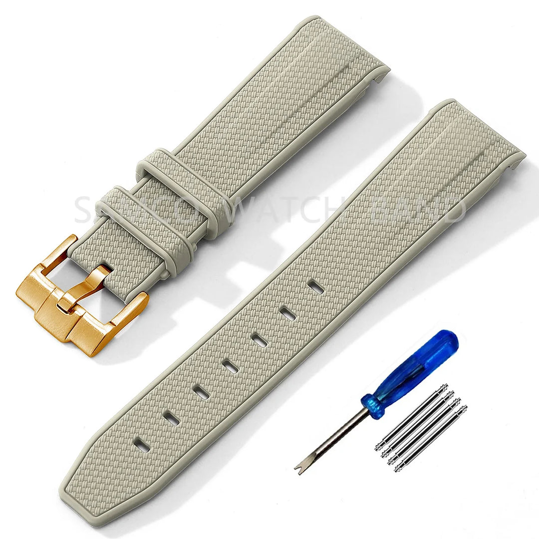 Silicone Rubber Strap 20mm for MoonSwatch & Omega X Swatch Speedmaster