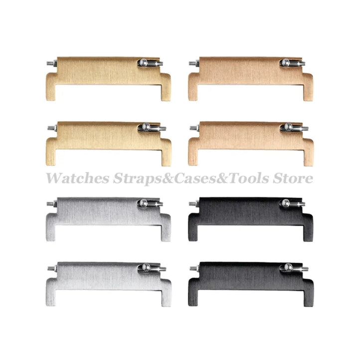 2pcs Quick Release Watch Strap Adapters 18–22mm