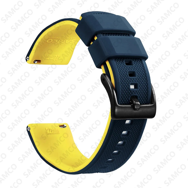 Silicone Quick-Release Watch Band 18/20/22mm