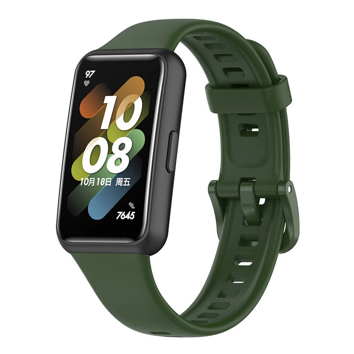 Soft Silicone Watch Strap for Huawei Band 7