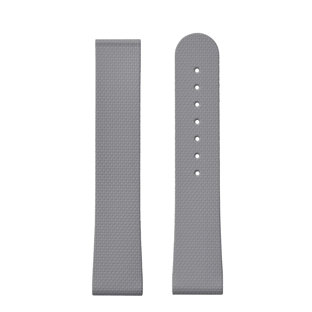 JUELONG Premium Grade Soft FKM Rubber Watch Strap Perfect Fit Flat End Universal Quick Release Straps 20mm Watchbands