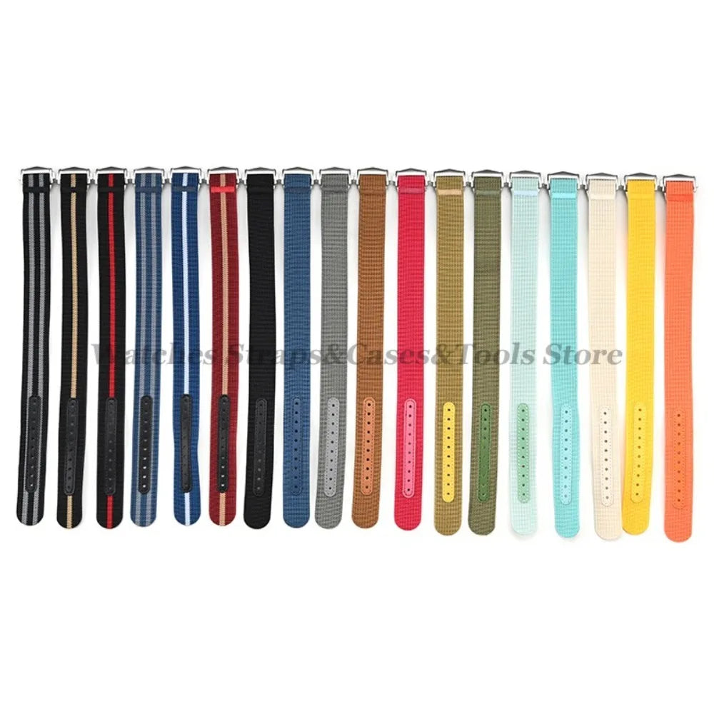 Canvas Nylon Watch Strap – 20-22mm Waterproof