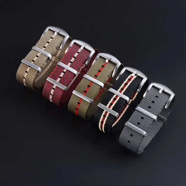 Nylon Military Watch Band 18–22mm