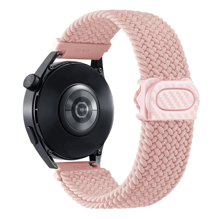 Nylon Braided Loop Watch Strap 20-22mm for Samsung Galaxy Watch & Huawei GT Series