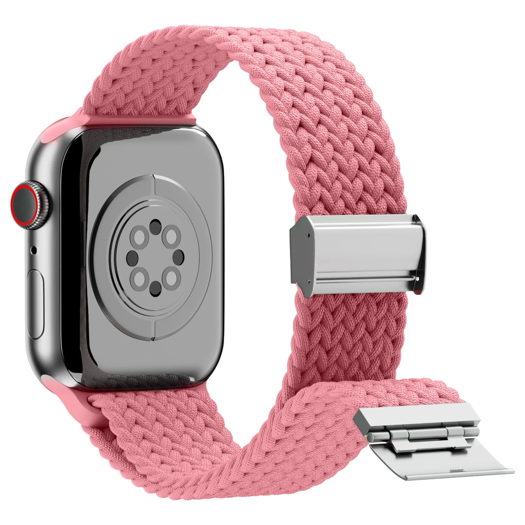 Strap For Apple watch band 46mm 45mm 44mm 49mm 40mm 41mm 42mm Braided loop correa bracelet iWatch series 10 8 9 7 5 se 6 4 Ultra