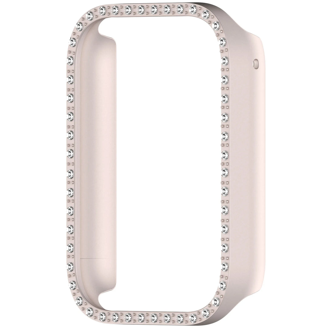 Hollow PC Protective Case with Rhinestones for Xiaomi Mi Band 9 Pro