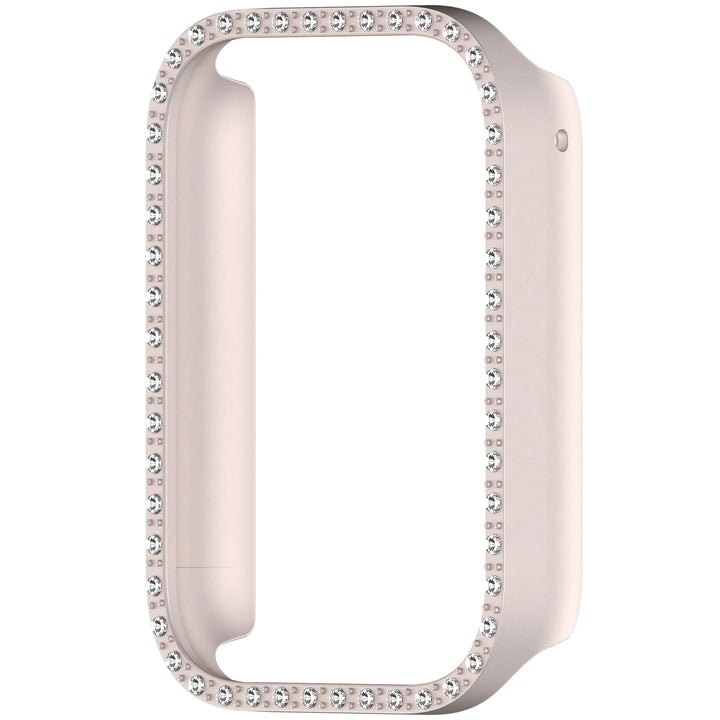 Hollow PC Protective Case with Rhinestones for Xiaomi Mi Band 9 Pro