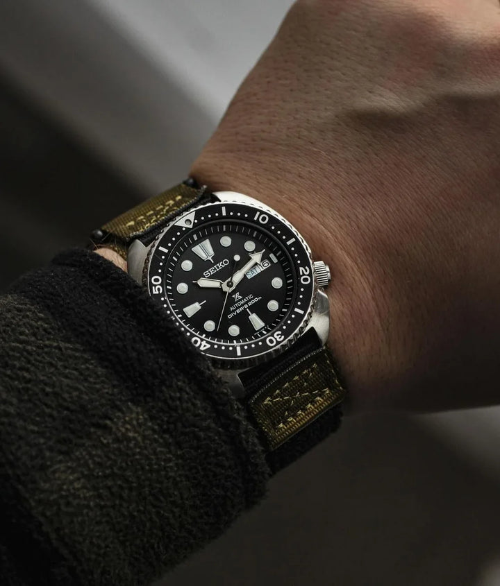 HEMSUT Nylon Military Watch Strap – 20/22mm Quick-Release for Citizen