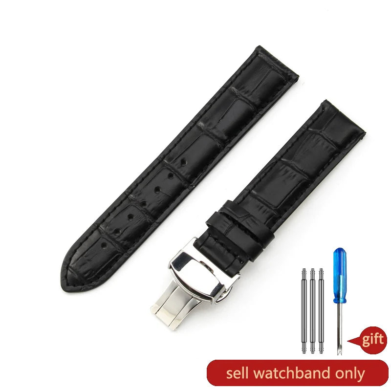 Genuine Leather Watch Strap for Tissot Le Locle T41 (1853)