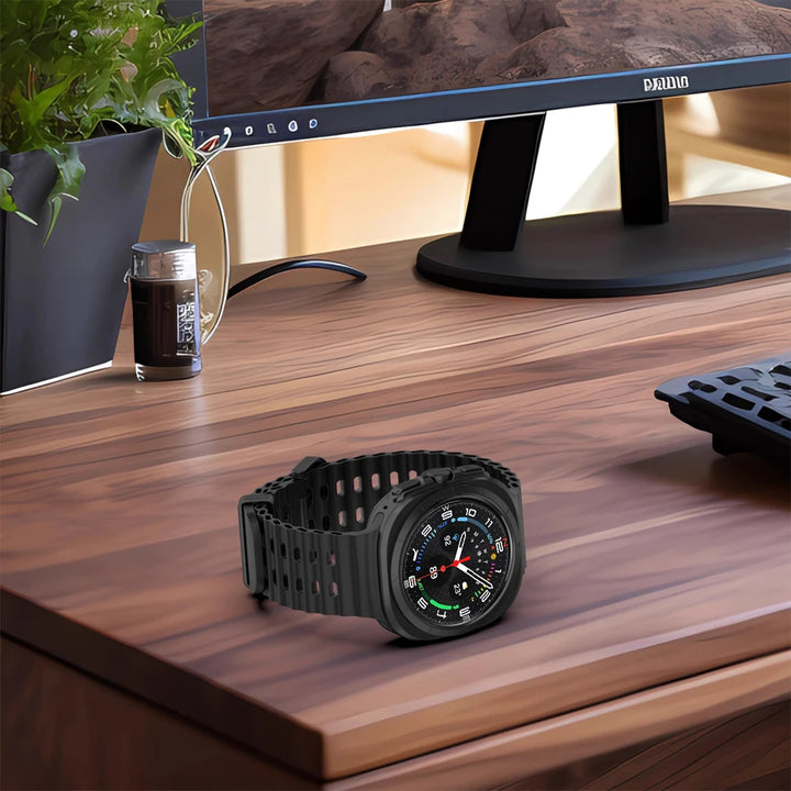 Marine Silicone Samsung Galaxy Watch Strap – 47mm Sport for Galaxy Watch 7 Ultra