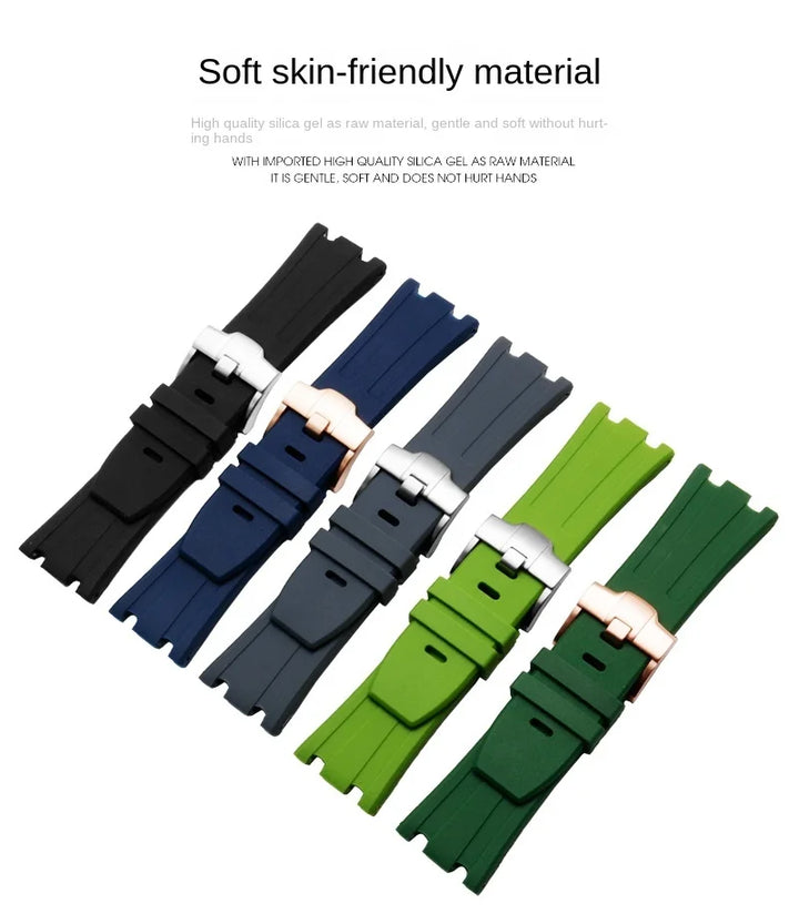 Audemars Piguet Royal Oak Offshore Rubber Watch Strap – 28mm, Silicone