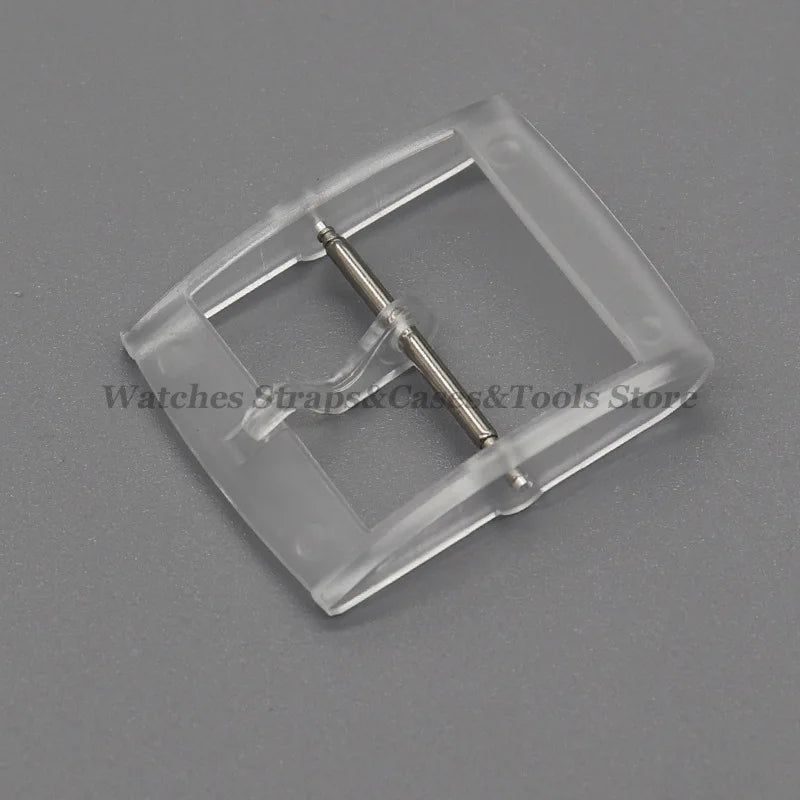 Pin Buckle Plastic/Resin Clasp 16–20mm for Swatch Watch Bands