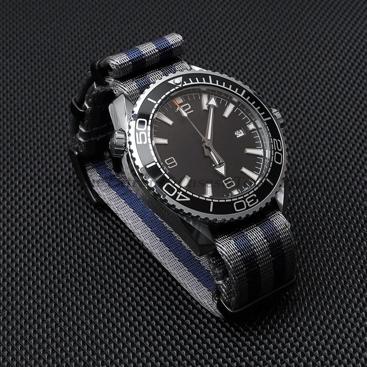 Nylon Watch Strap for Omega 007 for Seamaster 300 Canvas Watchband 18mm 20mm 22mm 24mm for Seiko Men Sport Bracelet Wrist Band