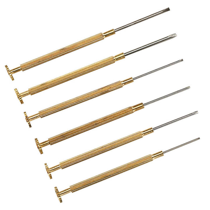 Rolex Watch Screwdriver Set – 0.8-1.8mm Flat Blade Repair Tool