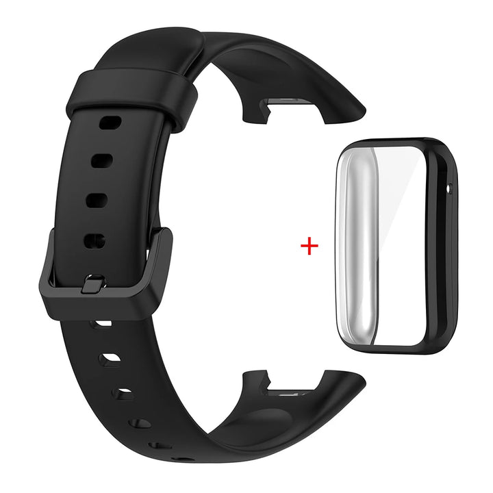 TPU Strap with Protective Case for Xiaomi Mi Band 7 Pro