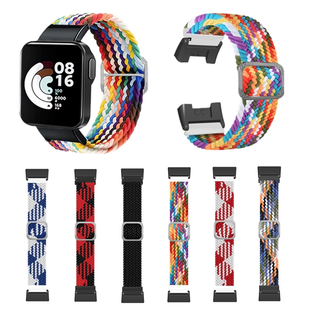 Elastic Braided Nylon Strap for Redmi Watch 2 Lite