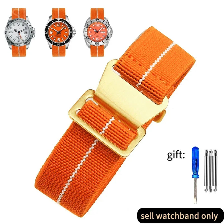 French Army Nylon Watch Band 18–22mm