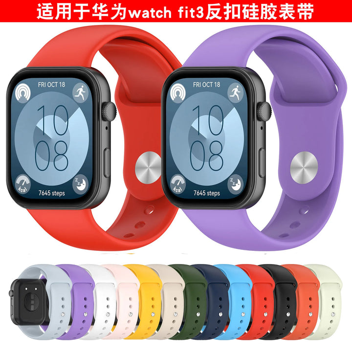 Silicone Strap for Huawei Watch Fit 3
