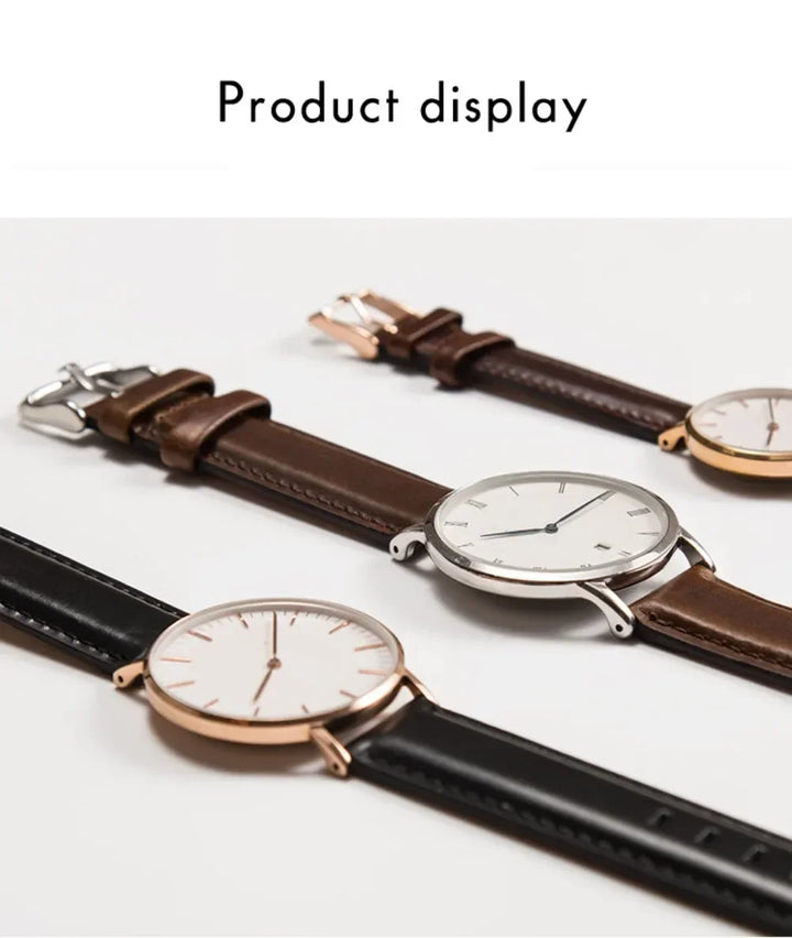 Universal Leather Strap for DW Daniel Wellington Watch Band 12/13/14/17/18/19/20/22mm Meninos Assistem Genuine Leather Watchband