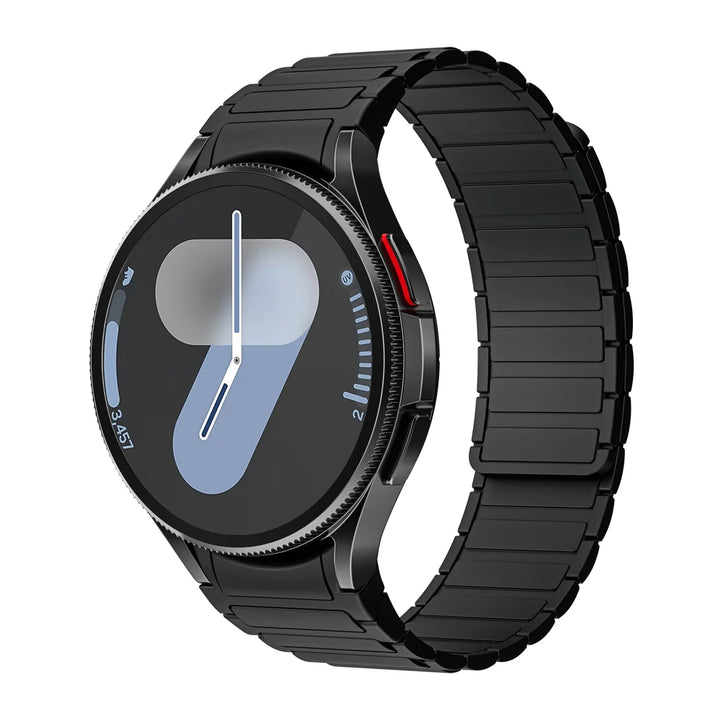 Magnetic Silicone Strap for Samsung Galaxy Watch – 40/44/45mm, No Gaps