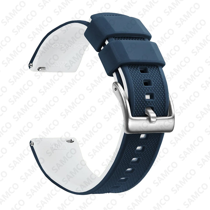 Premium Silicone Quick-Release Watch Band 18/20/22mm