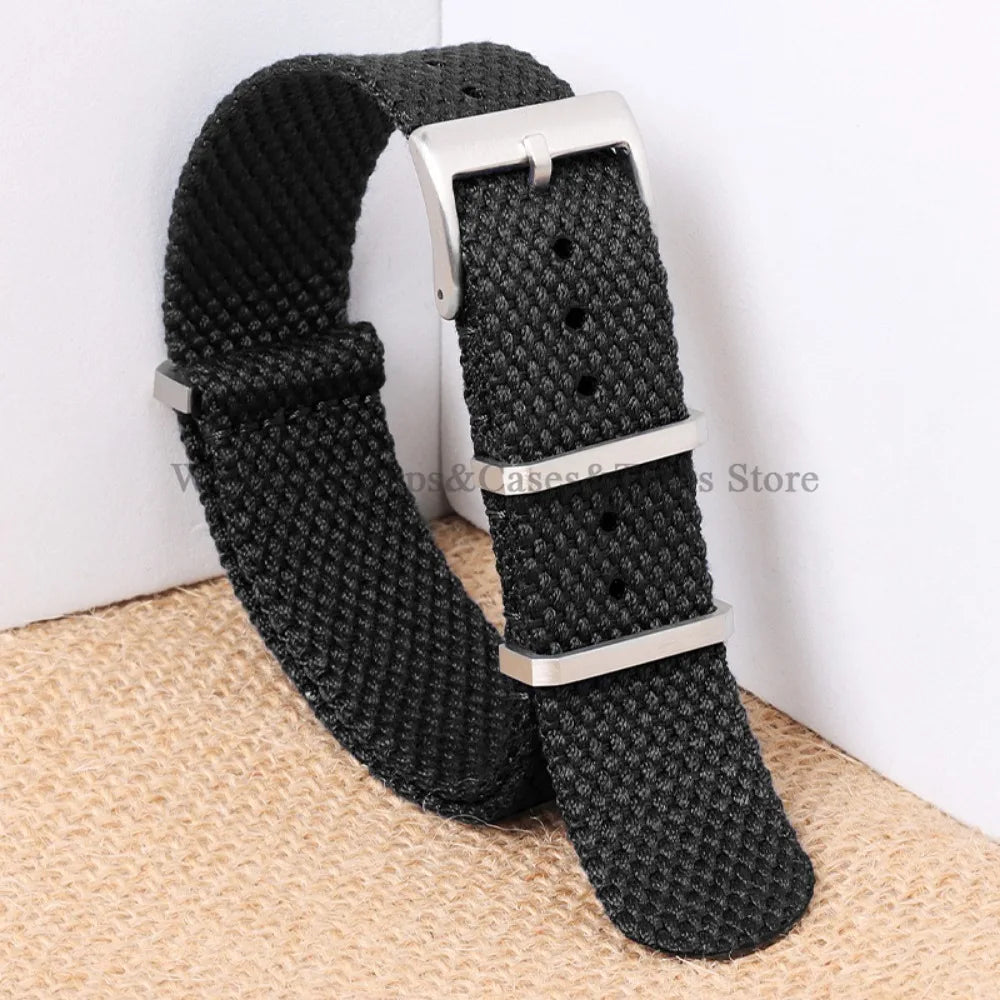 Cotton Nylon Military Watch Strap 20/22mm (Sport Band)