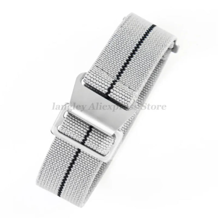 18mm 20mm 22mm Parachute Elastic Nylon Watch Strap for Omega Men Outdoors Sport Army Military Wrist Strap Bracelet Accessories