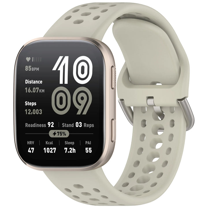 Silicone Strap with Protective Case for Amazfit Bip 6