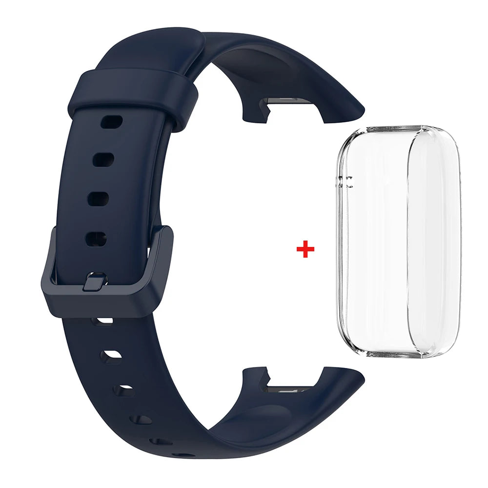 TPU Strap with Protective Case for Xiaomi Mi Band 7 Pro