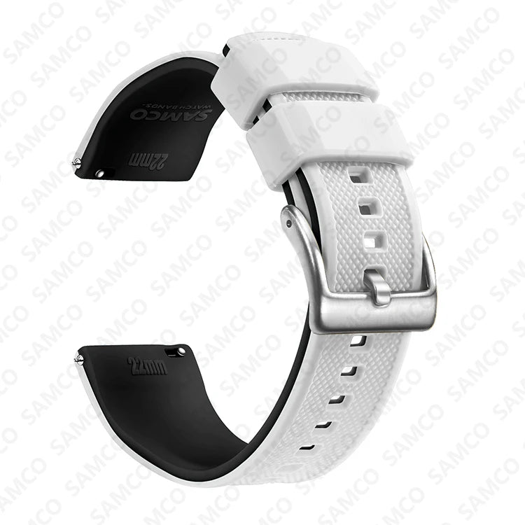 Premium Silicone Quick-Release Watch Band 18/20/22mm