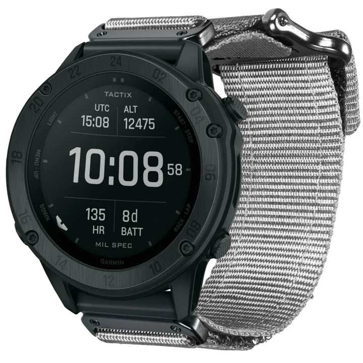 Garmin Quickfit Nylon Watch Band (20-26mm) – Fenix, Forerunner, Epix, Marq, Tactix