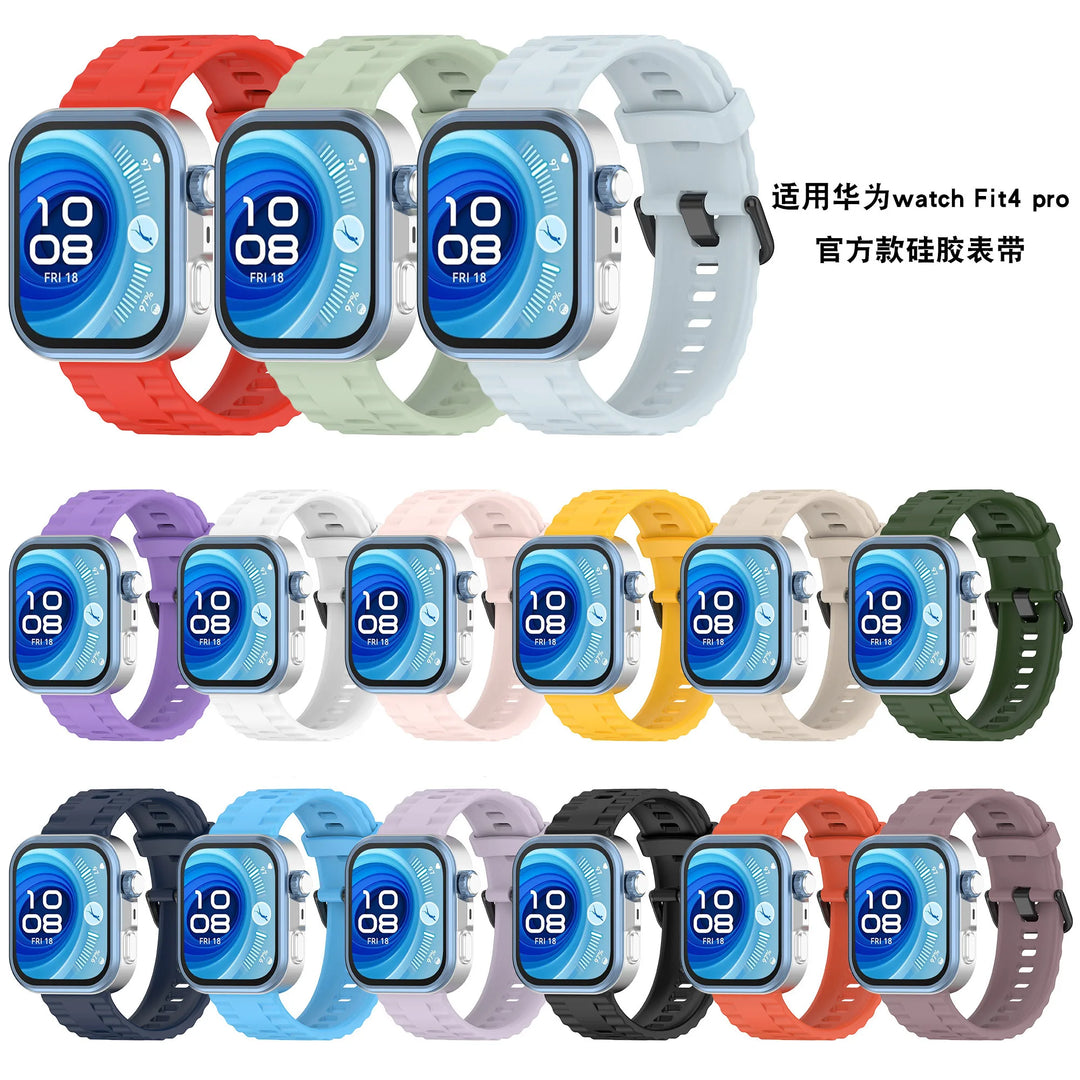 Silicone Strap for Huawei Watch Fit 3 & Fit 4/Pro