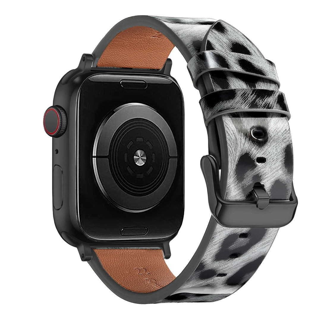 Leopard Print Apple Watch Band (38–49mm)