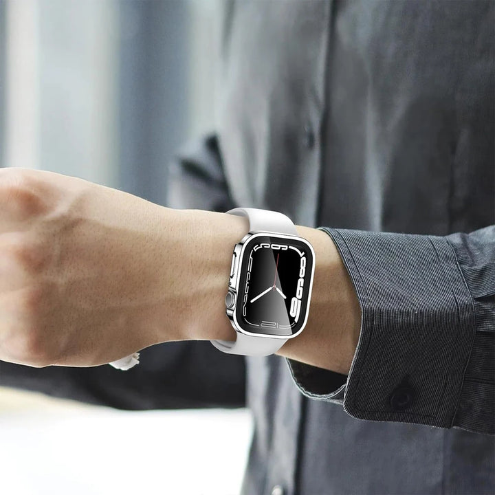 Cover for Apple Watch 11 Case 46mm 42mm 45mm 44mm 49mm 41 40mm Tempered Glass Screen Protector Series 10 7 8 9 SE 6 5 4 Ultra 3