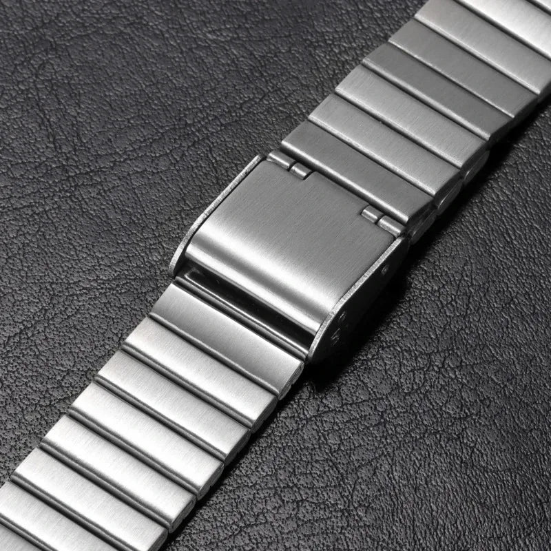 Stainless Steel Watch Strap for CASIO F-91W/A158 Series – 18/20mm Ultra-Thin