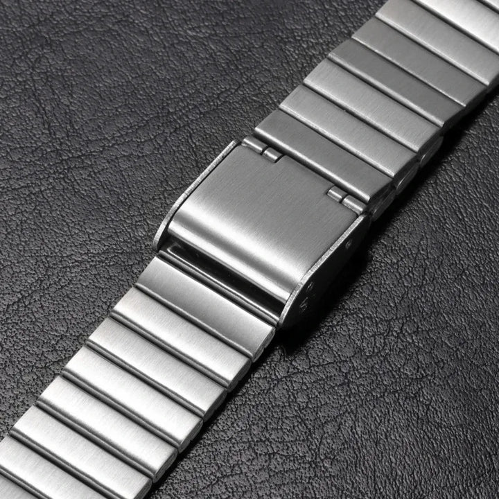 Stainless Steel Watch Strap for CASIO F-91W/A158 Series – 18/20mm Ultra-Thin
