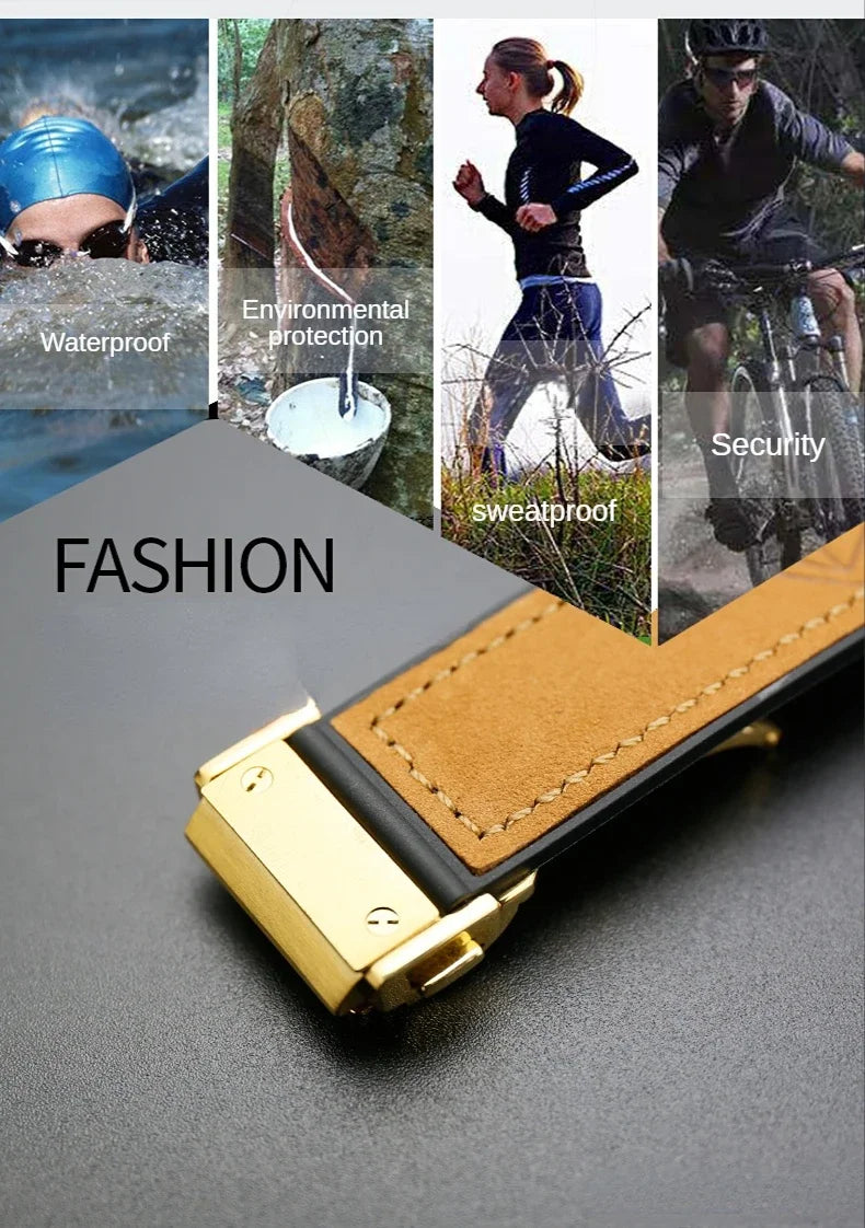Hublot Big Bang Yuki Leather Watch Strap – Waterproof Suede, Durable