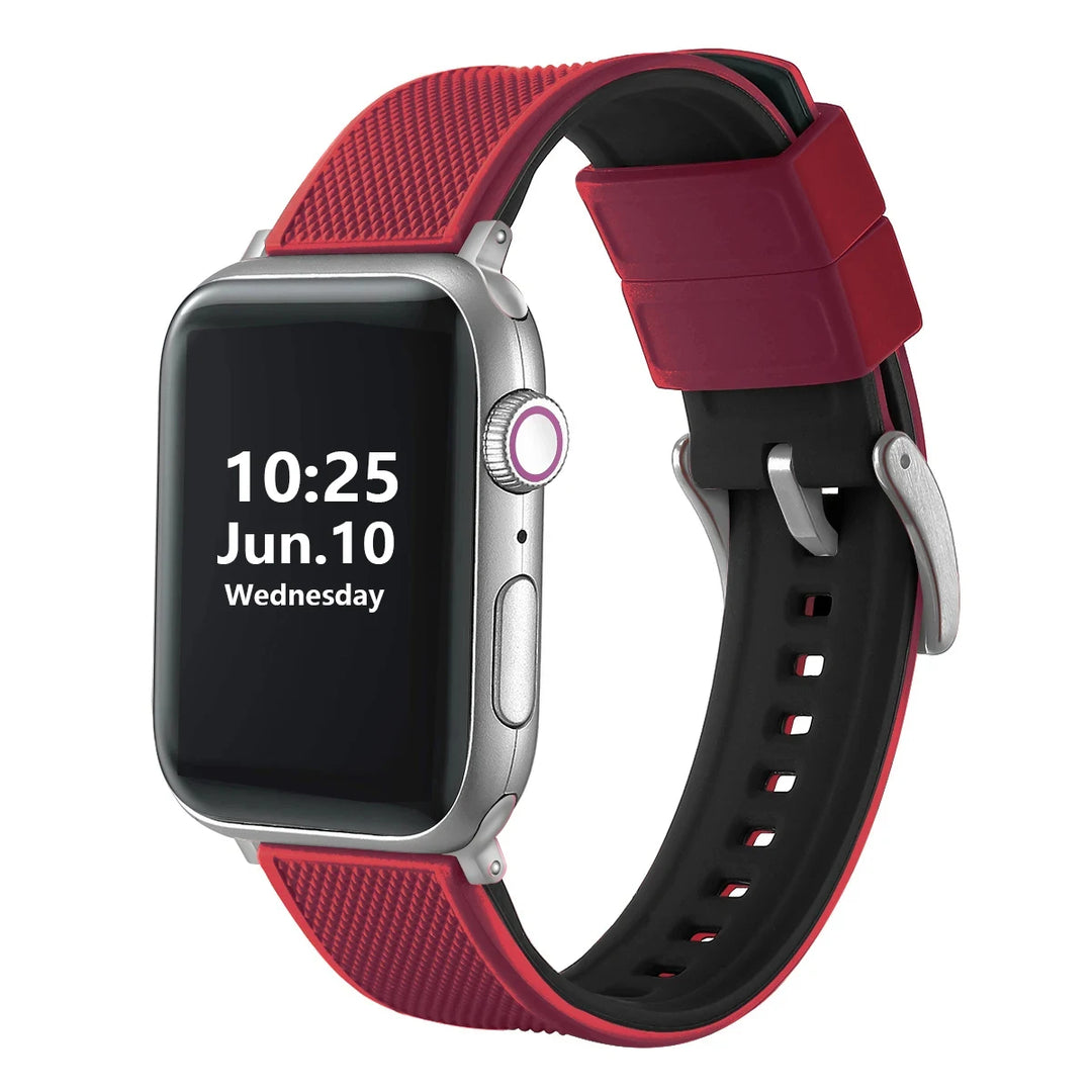 New Silicone Rubber Apple Watch Band 38–45mm