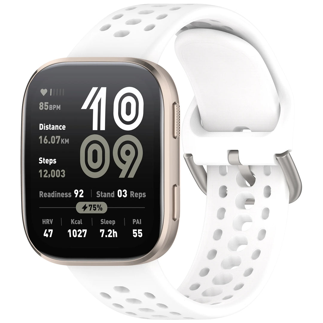 Silicone Strap with Protective Case for Amazfit Bip 6