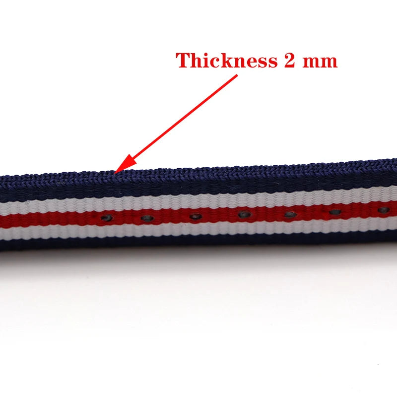 Solid Nylon Smartwatch Strap