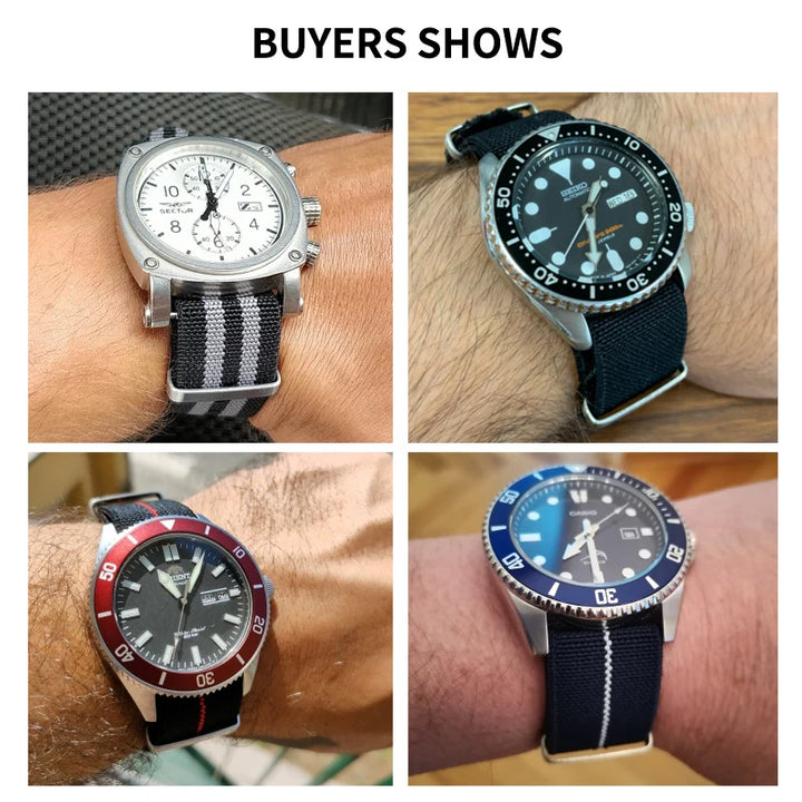 NATO Nylon Strap 20/22mm (French Army)